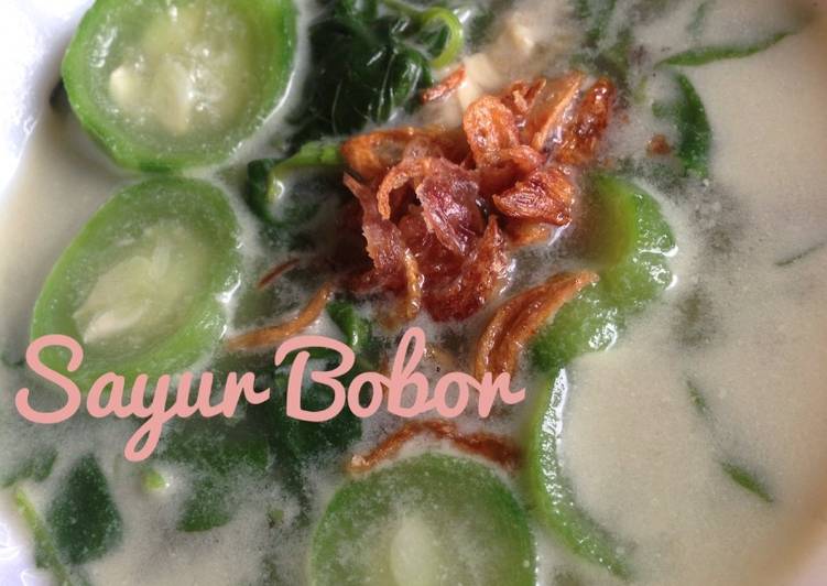 Sayur bobor bayam