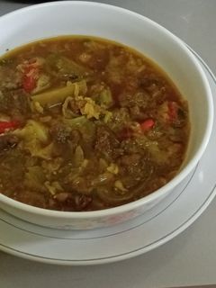 Foto resep Tongseng daging sapi tanpa santan