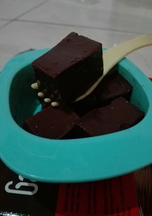 Foto resep Puding brownies