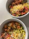 Ground Beef Burger Bowls