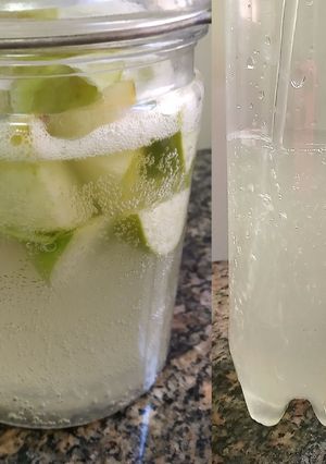 Una foto de Soda probiótica de manzana simil sidra 🥂