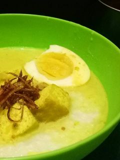 Foto resep Bubur Terik Tahu Telur