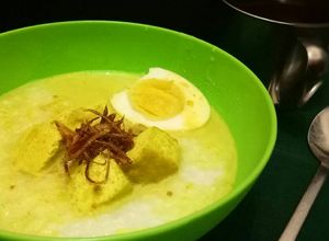 Foto resep Bubur Terik Tahu Telur