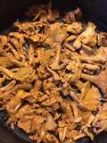 California Farm Chanterelle Mushrooms in Butter