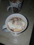 Chocolate con malvaviscos