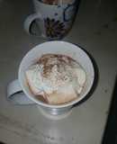 Chocolate con malvaviscos