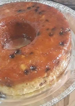 Una foto de Budín de pan