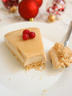 Una foto de Cheesecake de turrón ❤️