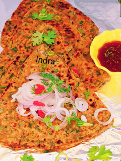 पालक पराठा (Palak Paratha recipe in hindi) रेसिपी मुख्य फोटो