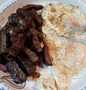 Simple Way Prepare Recipe Steak, Onions, and Eggs that is So Delicious, Tasty}