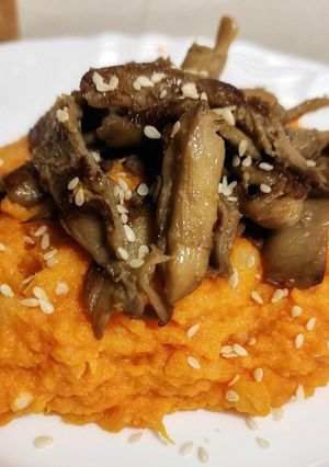 Foto de Puré Cremoso de Batata Doce