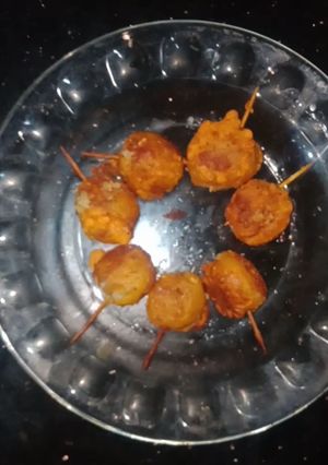 A picture of Chicken lolipop.