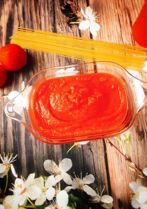 Hình của món Xốt cà chua tươi (Fresh tomato sauce).