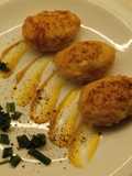 Bocaditos de arroz relleno de queso