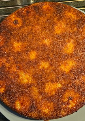 Une photo de Gâteau renversé aux abricots