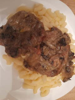 Amerikai stílusú gombás karaj recept fotója