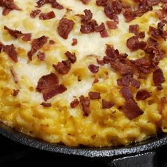 Butternut Squash Mac and Cheese with Bacon A picture of Butternut Squash Mac and Cheese with Bacon.