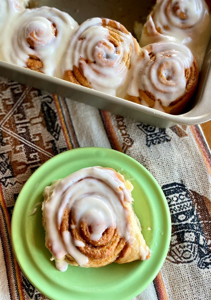 Una foto de Rolls de Canela o Cinnamon buns