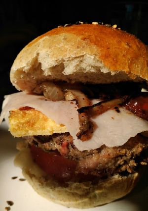 Una foto de Hamburguesas húmedas