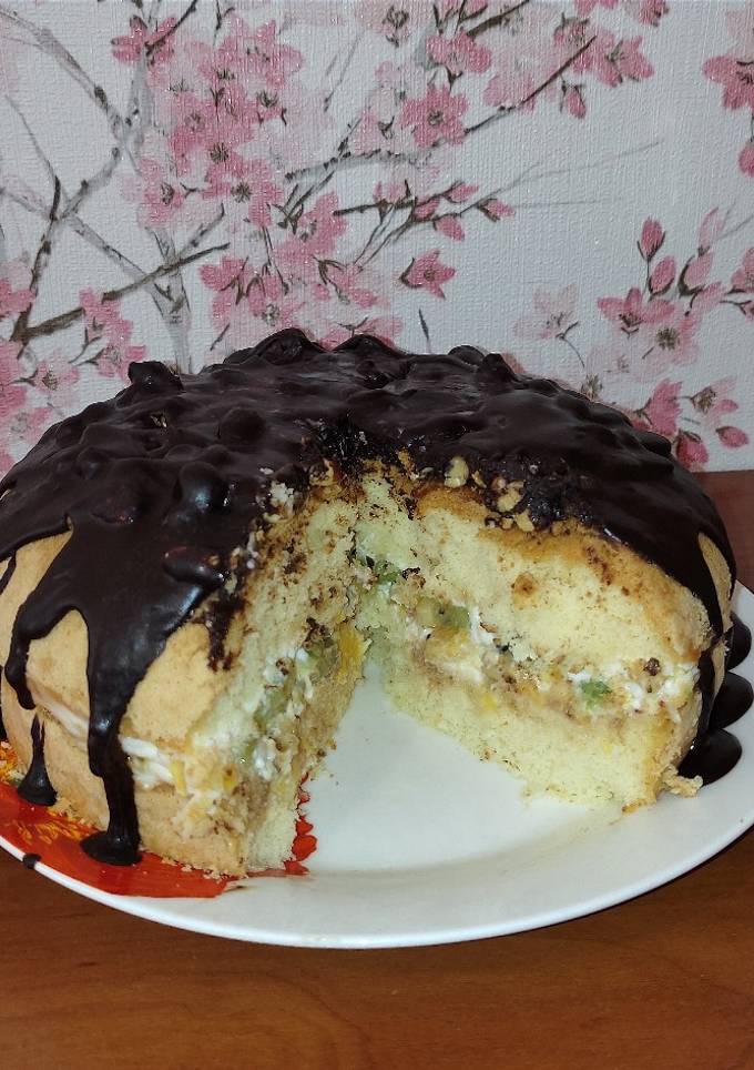 Бісквітний торт "Супер"🍰