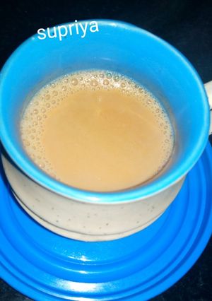 A picture of Cardamom Milk Tea (Elaichi wali chay).