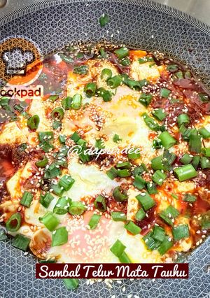 Gambar 👩‍🍳 Sambal Telur Mata Tauhu