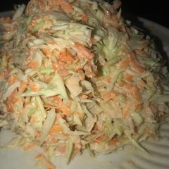 A picture of Coselow with homemade mayonnaise.