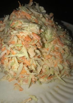 A picture of Coselow with homemade mayonnaise.
