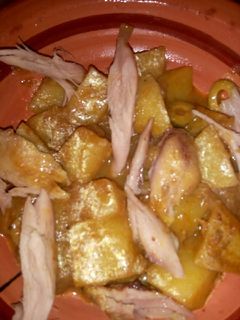 صورة لوصفة بطاطا بصوص بلونش فالكوكوطة 😋😋😋