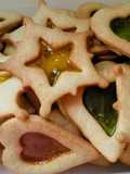 Galletas con vidriera