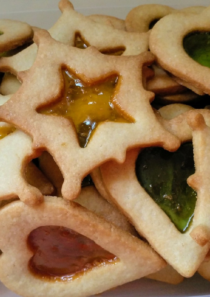 Una foto de Galletas con vidriera