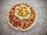 Corona de salpicón de pollo