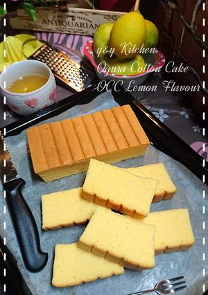 Foto resep Lemon ogura cotton cake (OCC Lemon)