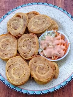 Foto resep Chicken egg roll/rolade ayam