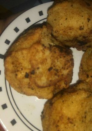 Una foto de Papas rellenas verdes