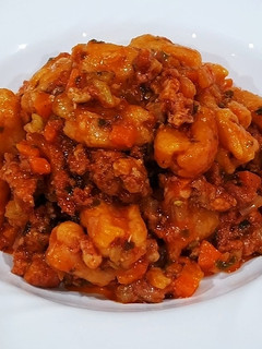 Foto di Cavatelli al peperone crusco con salsiccia pezzente