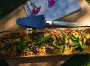 Une photo de tarte asperge