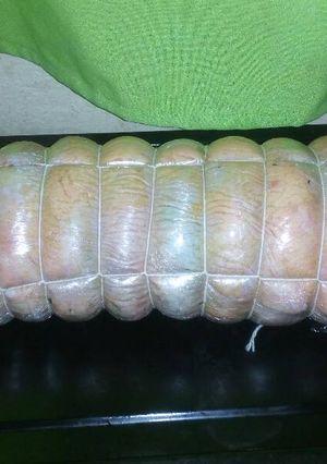 Una foto de Super arrollado de pollo