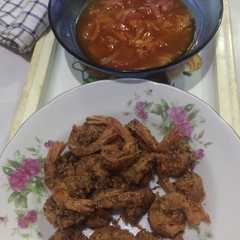 Udang Goreng Tepung Saus Asam Manis-レシピのメイン写真