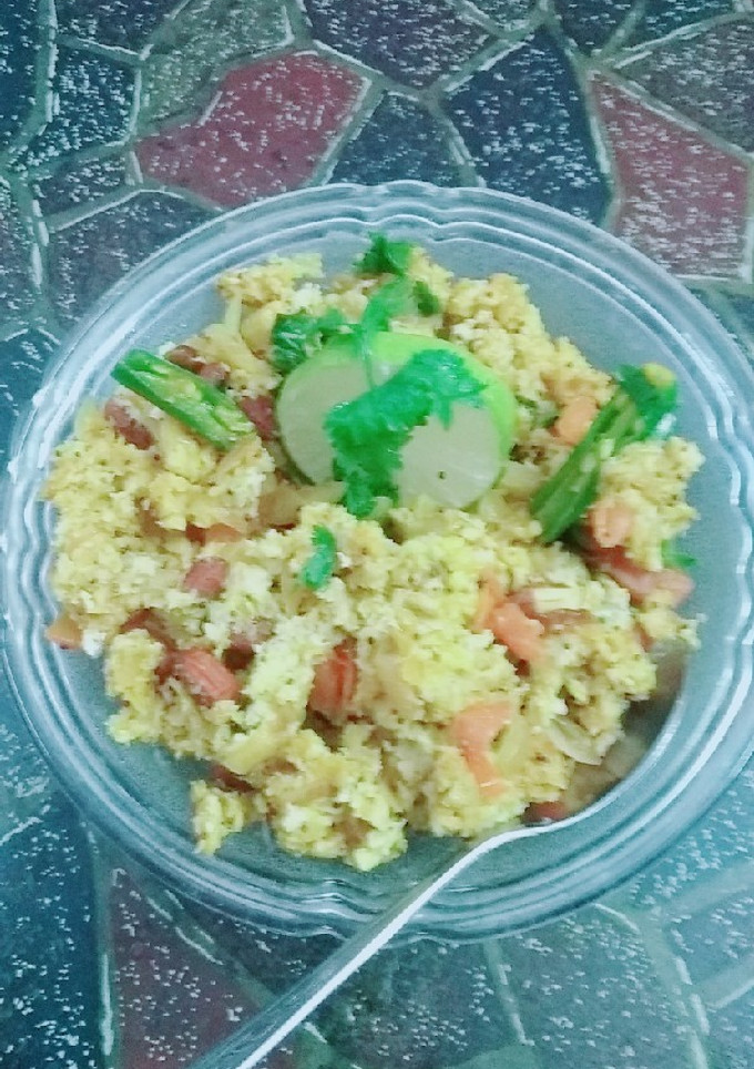 ओट्स पोहा (oats poha recipe in Hindi) रेसिपी मुख्य फोटो