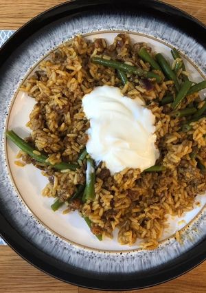 A picture of Easy lamb biryani.