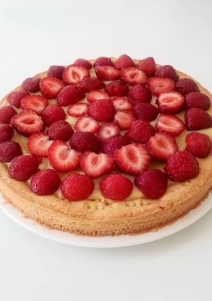 Foto di Crostata di fragole per la festa della mamma!