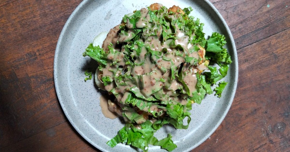 Tahu Telur dengan Roasted Sesame (Tinggi Protein dan Rendah Lemak)
