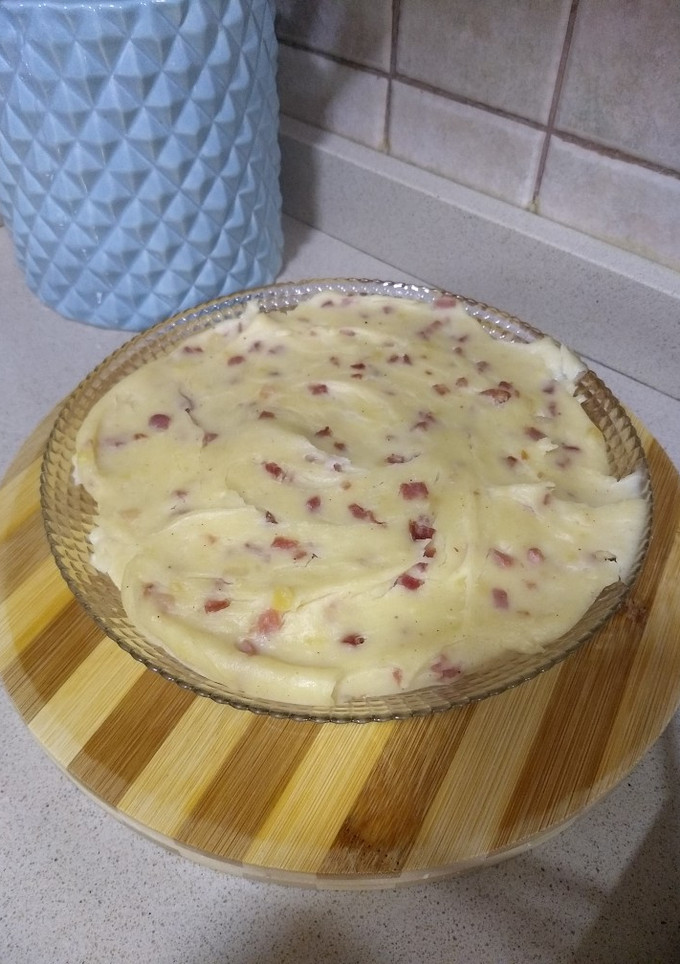 Una foto de Bechamel de jamón