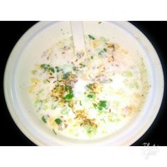 A picture of Boondi Raita.