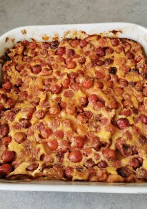 Une photo de Clafoutis cerises aigres