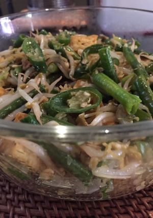 Foto resep Kacang panjang, teri,tauge, dan tahu