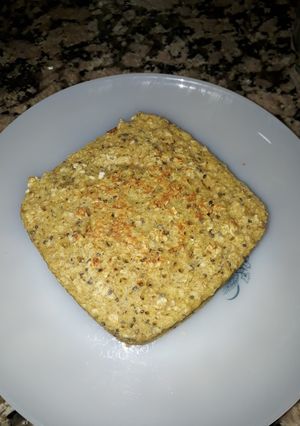 Una foto de Pan de avena proteico