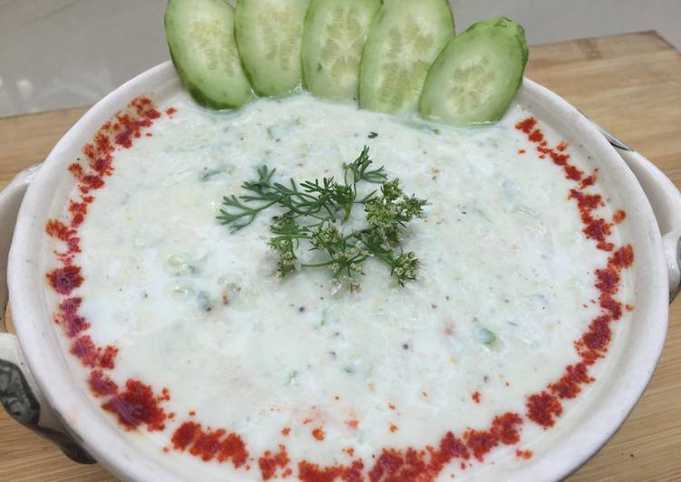 Easiest Way to Prepare Ultimate Cucumber Raita