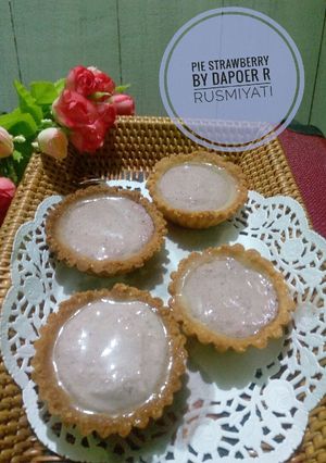 Foto resep Pie Strawberry #Ketopad_CP_AnekaPieKeto